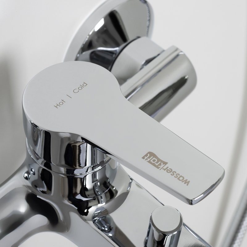 Смеситель для ванны с душем Wasserkraft Rhin 4401