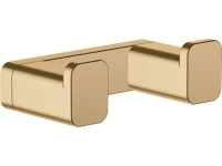 Набор Дозатор Hansgrohe AddStoris 41745140 шлифованная бронза + Стакан 41749140 шлифованная бронза + Крючок 41755140 двойной, шлифованная бронза