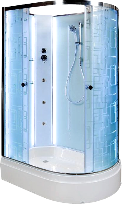 Душевая кабина DTO EM 2712LNLED+GM