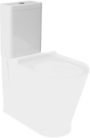 Унитаз-компакт напольный KERAMA MARAZZI Plaza Modern PLMR.wc.01 безободковый, с микролифтом