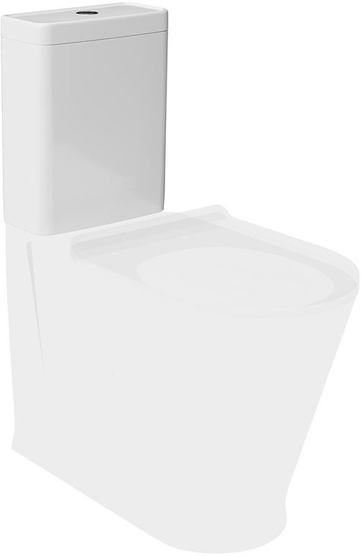 Унитаз-компакт напольный KERAMA MARAZZI Plaza Modern PLMR.wc.01 безободковый, с микролифтом