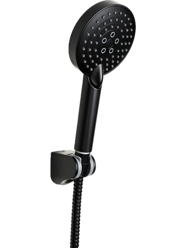 Смеситель для ванны с душем Orange One Life One Life P02-300b чёрный