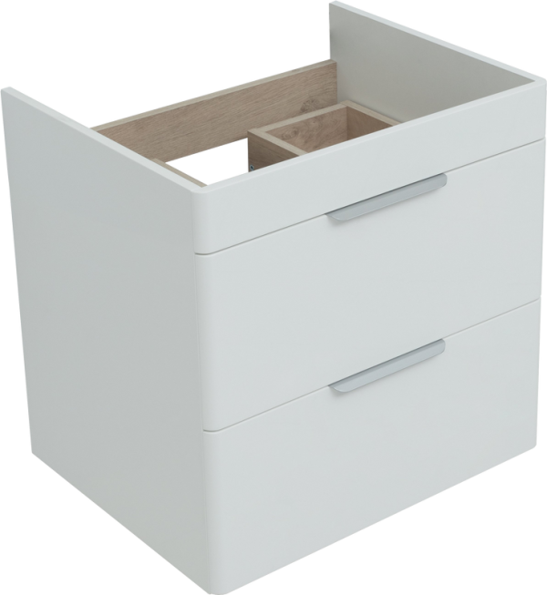 Тумба под раковину Aquanet Ирис new 60 подвесная, 2 ящика