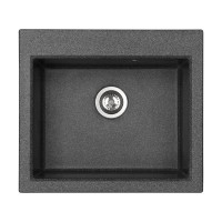 Мойка кухонная AQUATON Линеа 58, графит
