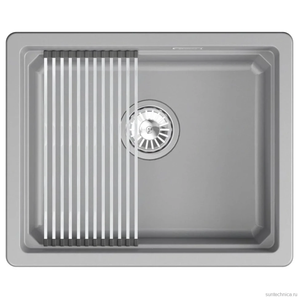 Мойка кухонная Granula Kitchen Space 5501iU алюминиум