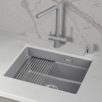 Мойка кухонная Granula Kitchen Space 5501iU алюминиум Мойка кухонная Granula Kitchen Space 5501iU алюминиум