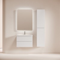 Мебель для ванной комнаты Sancos Folk 70 2я подвесная, bianco, раковина CN7031