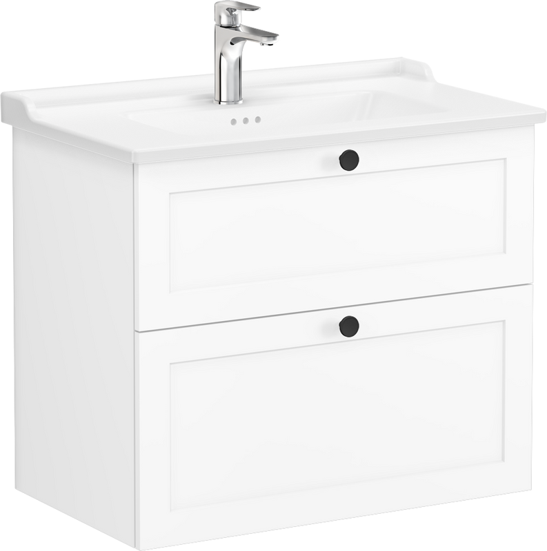 Тумба с раковиной VitrA Root Classic 80 белый