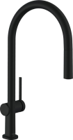 Смеситель для кухни Hansgrohe Talis M54 72802670 матовый черный