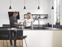 Смеситель для кухни Hansgrohe Talis M54 72802670 матовый черный