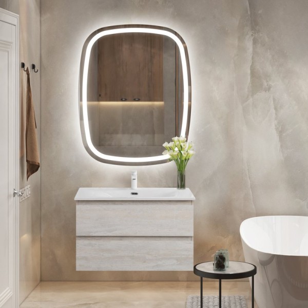 Мебель для ванной комнаты Cezares Molveno 80 legno bianco