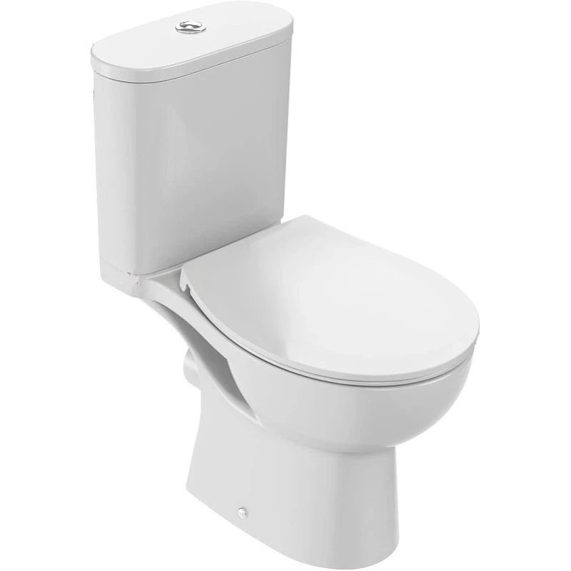 Унитаз-компакт напольный Jacob Delafon Louise E28062RU-00 белый, с микролифтом