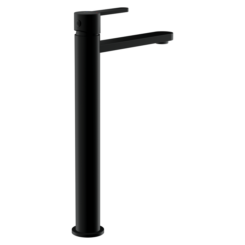 Смеситель для раковины Cersanit Олива (Oliva) 68966 матовый черный