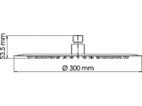 Верхний душ Wasserkraft A116 Верхний душ Wasserkraft A116