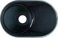 Мойка кухонная Granula Standart 7601, черный