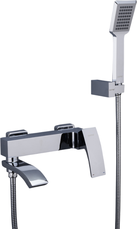 Смеситель для ванны с душем Gappo G07 G3207 хром