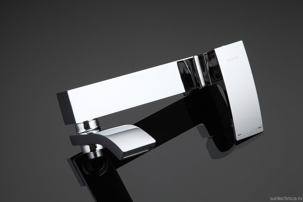 Смеситель для ванны с душем Gappo G07 G3207 хром