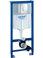 Комплект Унитаз подвесной VitrA Valarte + Крышка 124-003-009 с микролифтом + Инсталляция Grohe Rapid SL 38721001 3 в 1 с кнопкой смыва