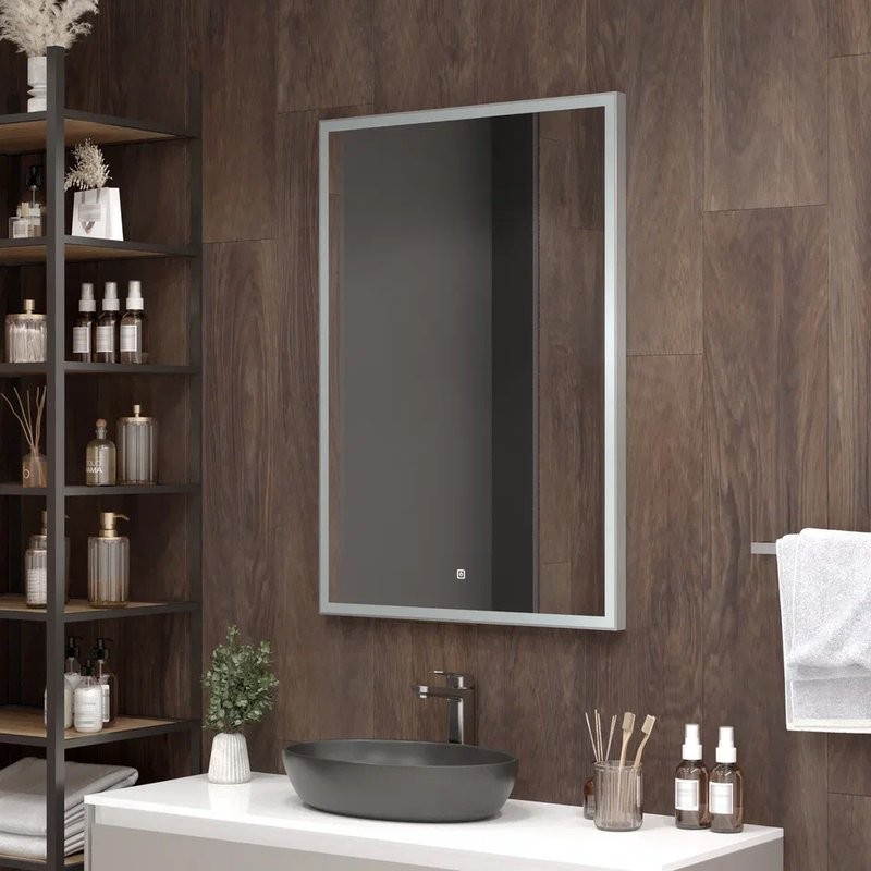 Зеркало CONTINENT Frame 70х100 с подсветкой