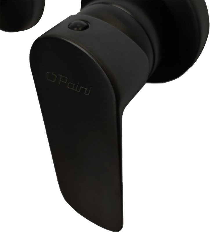 Смеситель для раковины Paini Nove 09YO208 С ВНУТРЕННЕЙ ЧАСТЬЮ, черный матовый