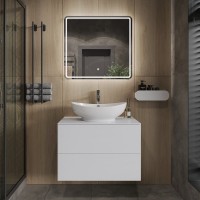 Мебель для ванной комнаты Orange Otto 75 белый глянец