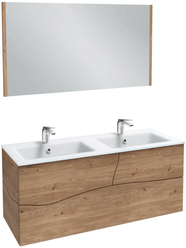Мебель для ванной комнаты Jacob Delafon Sherwood 120 натуральный дуб