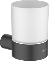 Стакан AQUATEK Лира AQ4404MB матовый черный