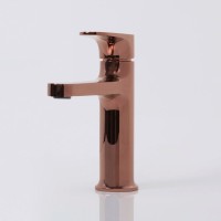 Смеситель для раковины Wasserkraft Asphe 7703 розовое золото PVD Смеситель для раковины Wasserkraft Asphe 7703 розовое золото PVD