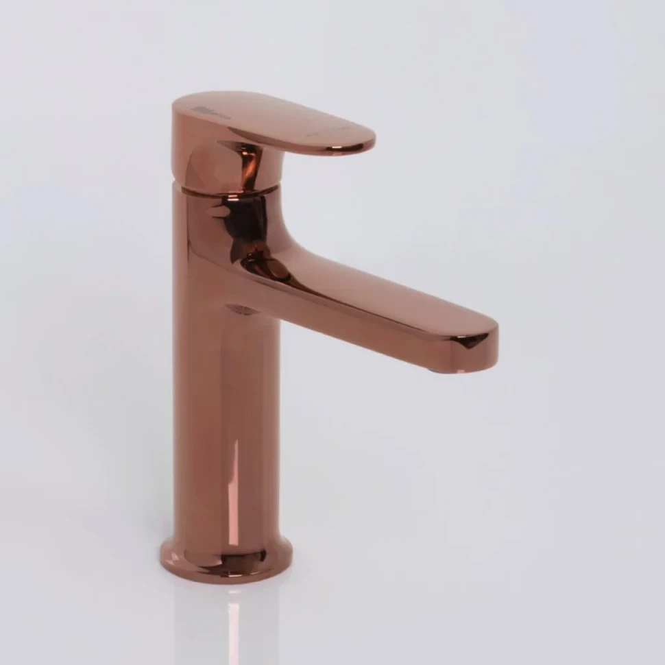Смеситель для раковины Wasserkraft Asphe 7703 розовое золото PVD