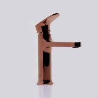 Смеситель для раковины Wasserkraft Asphe 7703 розовое золото PVD Смеситель для раковины Wasserkraft Asphe 7703 розовое золото PVD