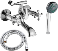 Смеситель для ванны с душем Fashun A3019 хром