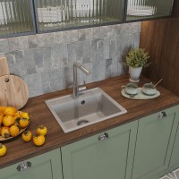 Мойка кухонная Domaci Палермо PR-490-003 серая Мойка кухонная Domaci Палермо PR-490-003 серая