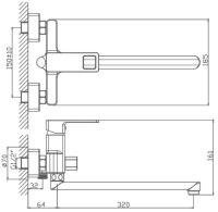 Универсальный смеситель Haiba HB615-7 HB22615-7