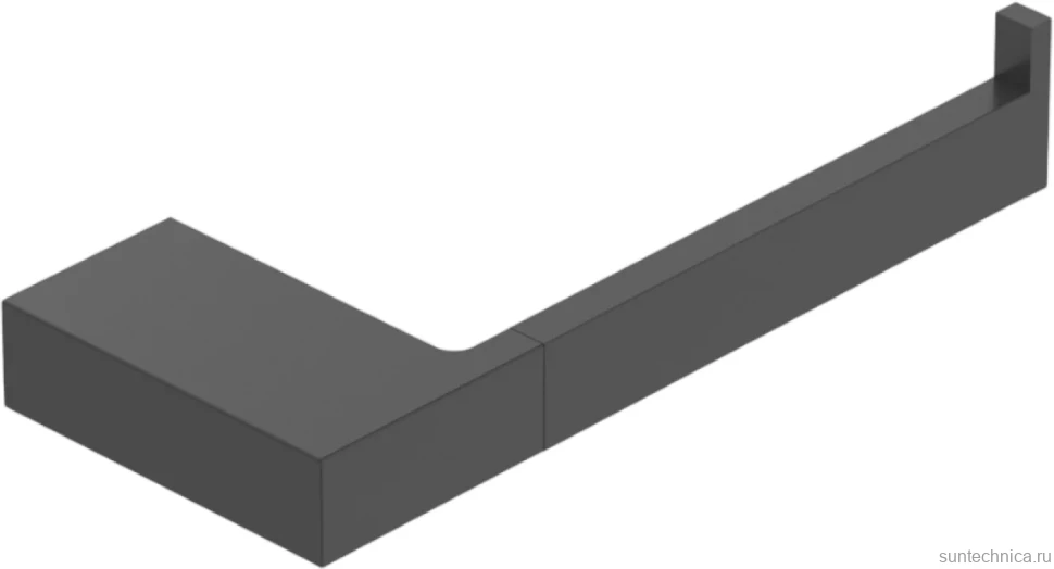 Держатель туалетной бумаги Cezares Slider PH1-NOP черный матовый