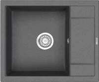 Мойка кухонная Granula 6002, графит
