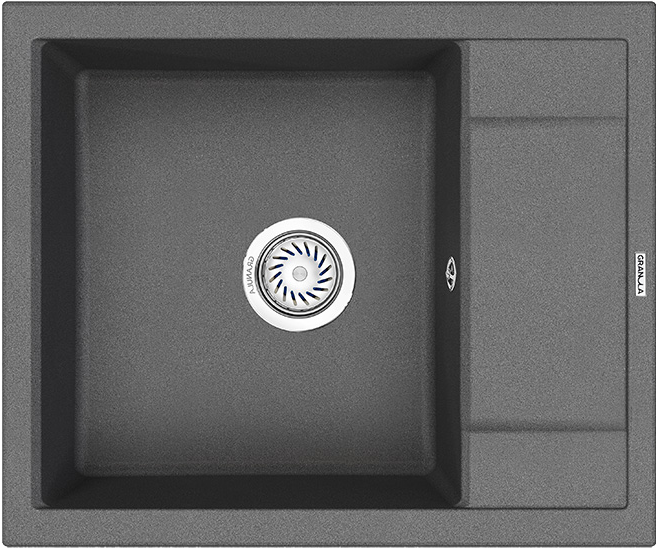 Мойка кухонная Granula 6002, графит