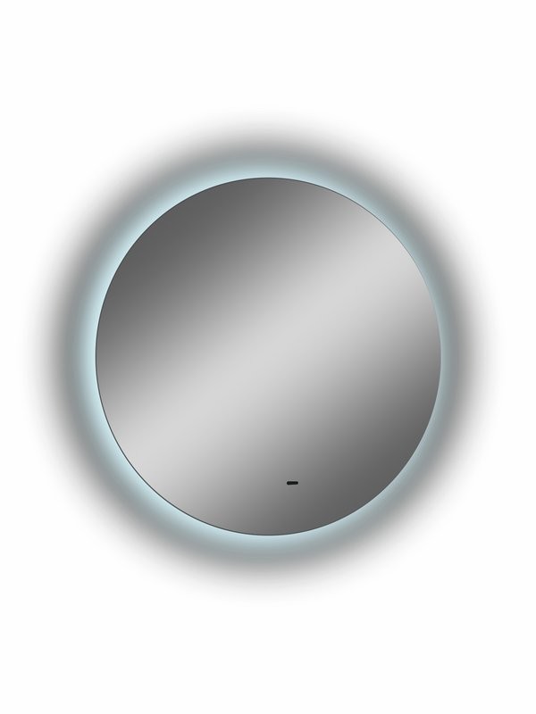 Зеркало круглое CONTINENT Ledh Ajour 70 см, сенсорное, с холодной подсветкой