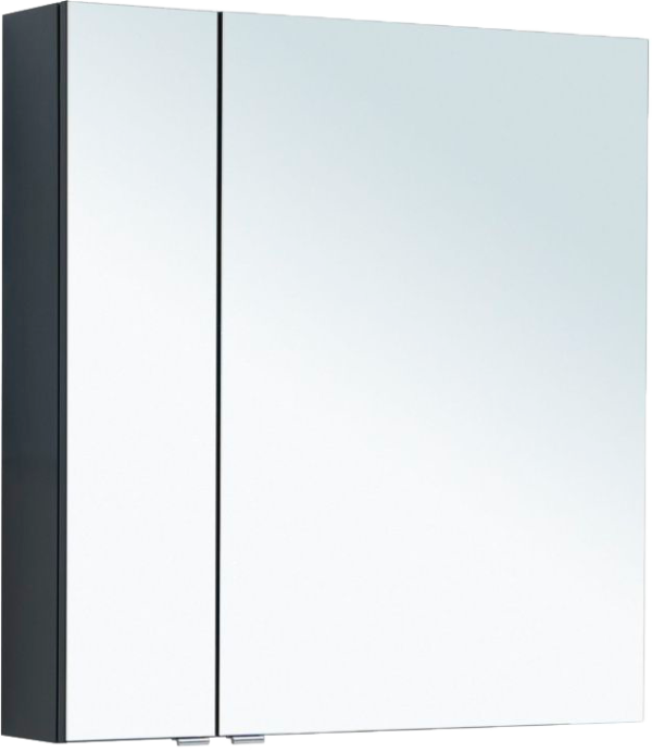 Зеркало-шкаф Aquanet Алвита 80 антрацит