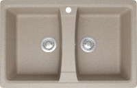 Мойка кухонная Domaci Болонья М-26-004 песочная Мойка кухонная Domaci Болонья М-26-004 песочная