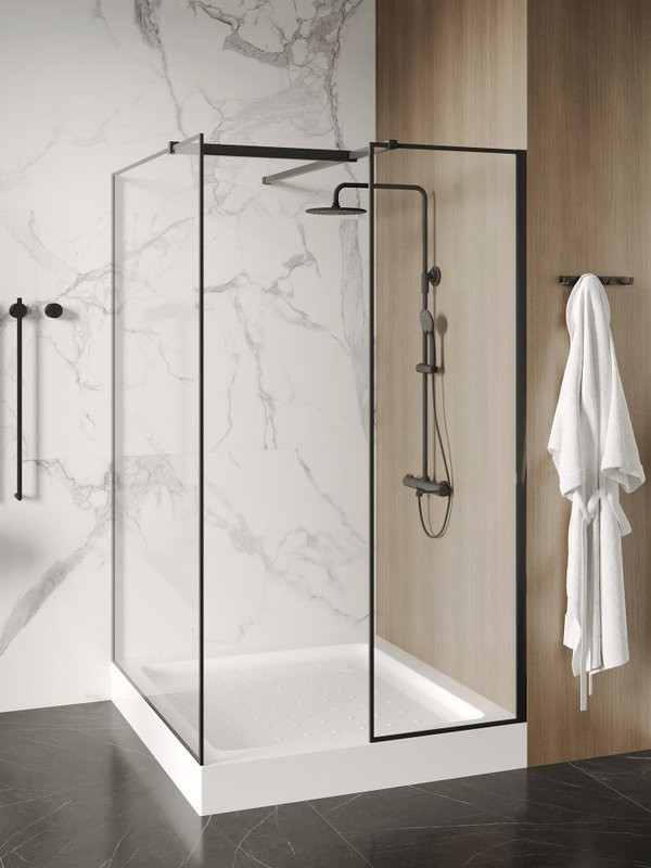 Поддон для душа Abber AD3D080 80х80 см, квадратный, белый