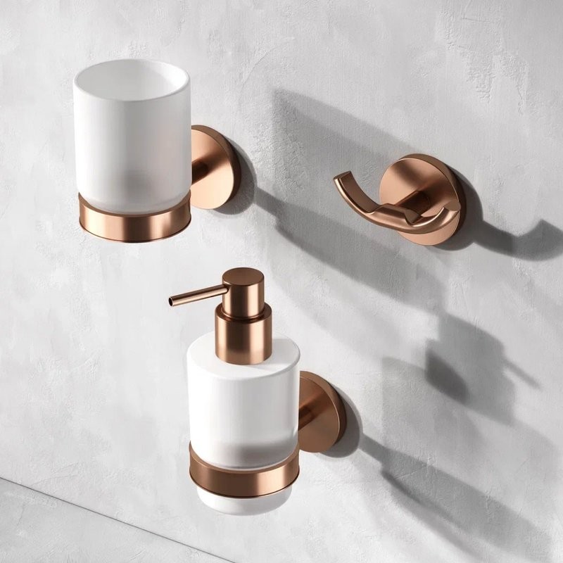 Крючок AM.PM X-Joy A85A35644 розовое золото, на шурупах