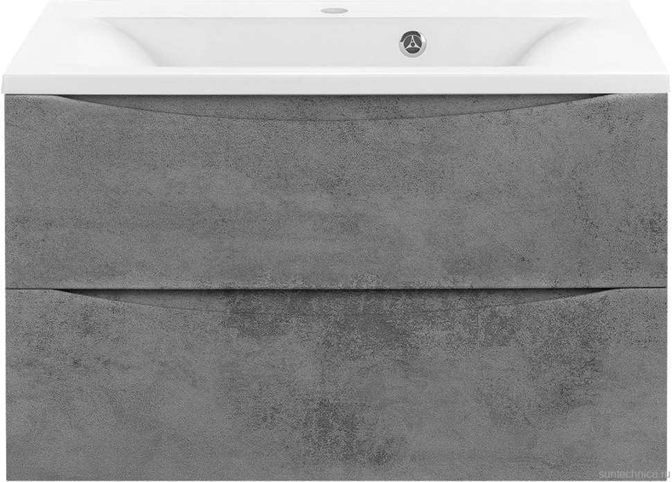 Мебель для ванной комнаты Vincea Mia 80 бетон