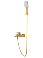 Смеситель для ванны с душем Wonzon & Woghand Edge WW-88639003A-BG брашированное золото Смеситель для ванны с душем Wonzon & Woghand Edge WW-88639003A-BG брашированное золото