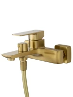 Смеситель для ванны с душем Wonzon & Woghand Edge WW-88639003A-BG брашированное золото Смеситель для ванны с душем Wonzon & Woghand Edge WW-88639003A-BG брашированное золото
