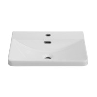 Тумба с раковиной BelBagno Due 50 ручки матовый темный никель, noce