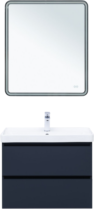 Тумба под раковину без столешницы Aquanet Вега 2.0 70 подвесная, маренго