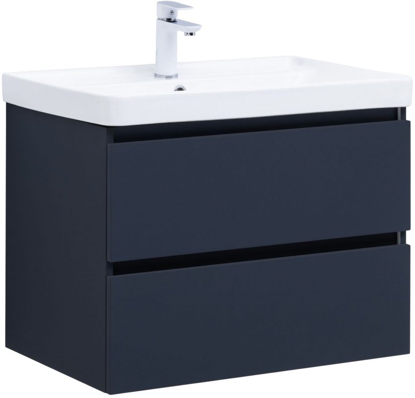 Тумба под раковину без столешницы Aquanet Вега 2.0 70 подвесная, маренго