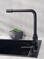 Смеситель для кухни РМС Sus125bl 017F-015 черный