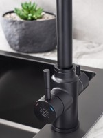 Смеситель для кухни РМС Sus125bl 017F-015 черный