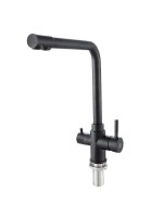 Смеситель для кухни РМС Sus125bl 017F-015 черный